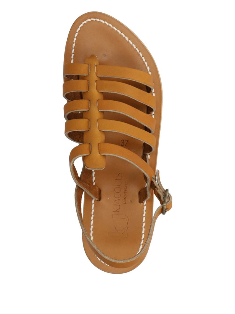 K.JACQUES Homere leather ankle-strap sandals outlook