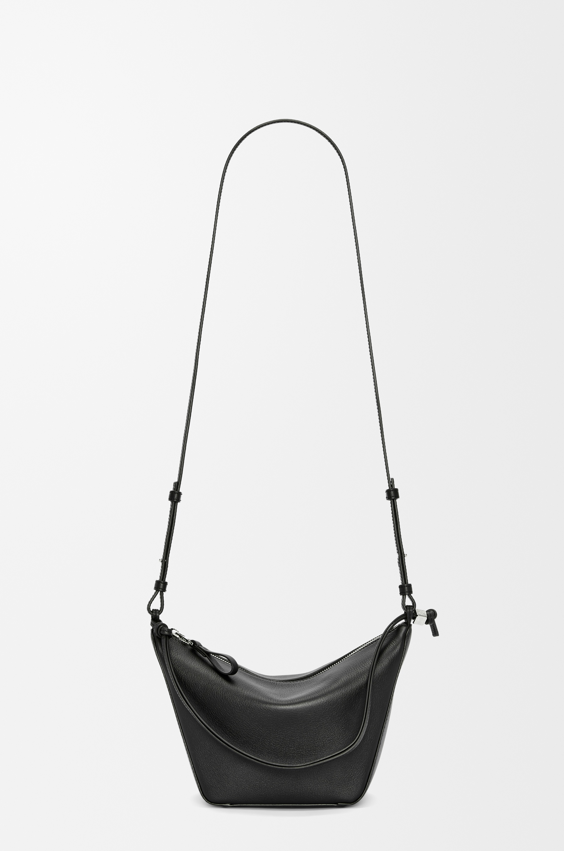 Mini Hammock Hobo bag in classic calfskin - 8