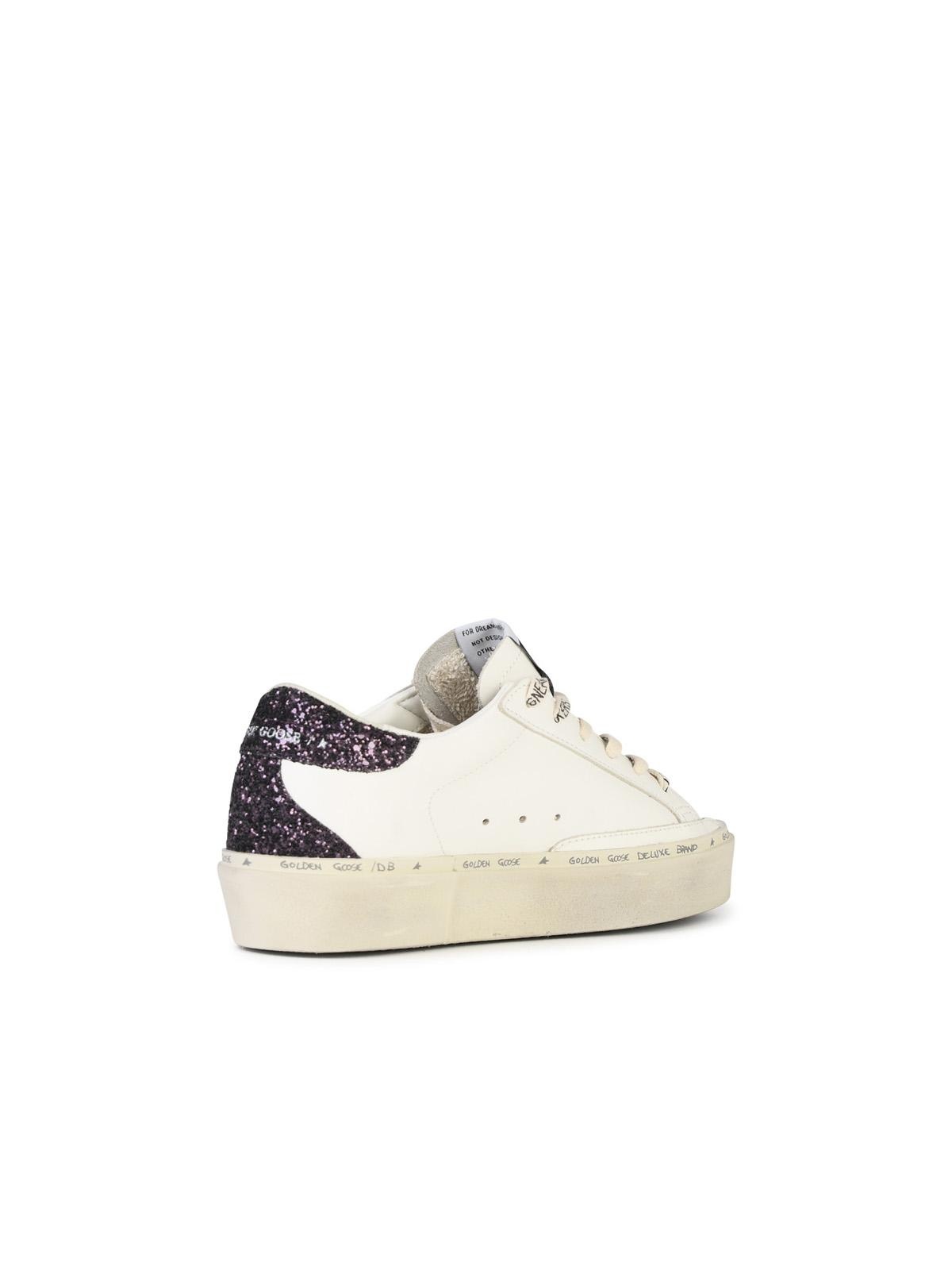 Golden Goose 'Hi Star' White Leather Sneakers Woman - 3