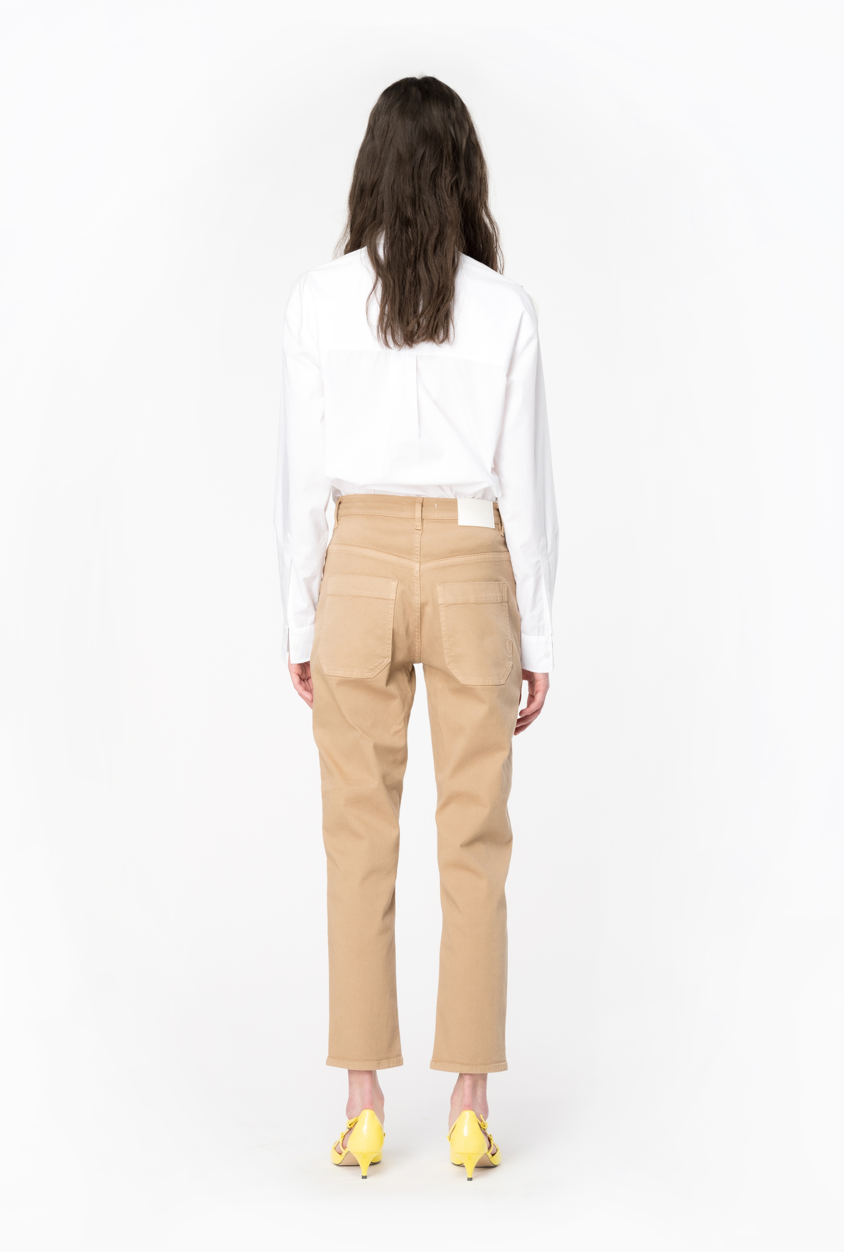 COTTON BULL CHINO-STYLE JEANS - 5