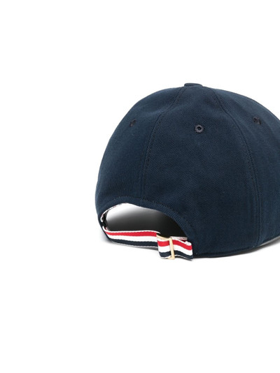 Thom Browne Anchor-embroidered baseball cap outlook