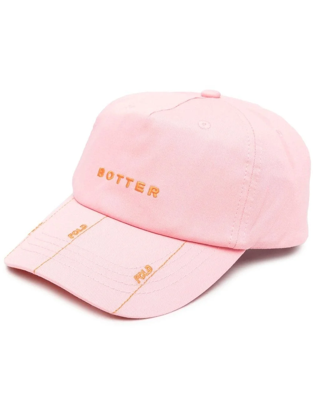 logo print cap - 1