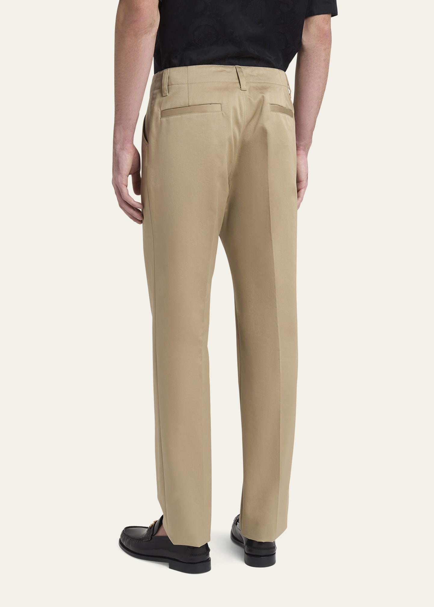 Men's Medusa Slim Twill Trousers - 3