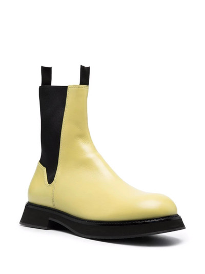 NINA RICCI leather Chelsea boots outlook