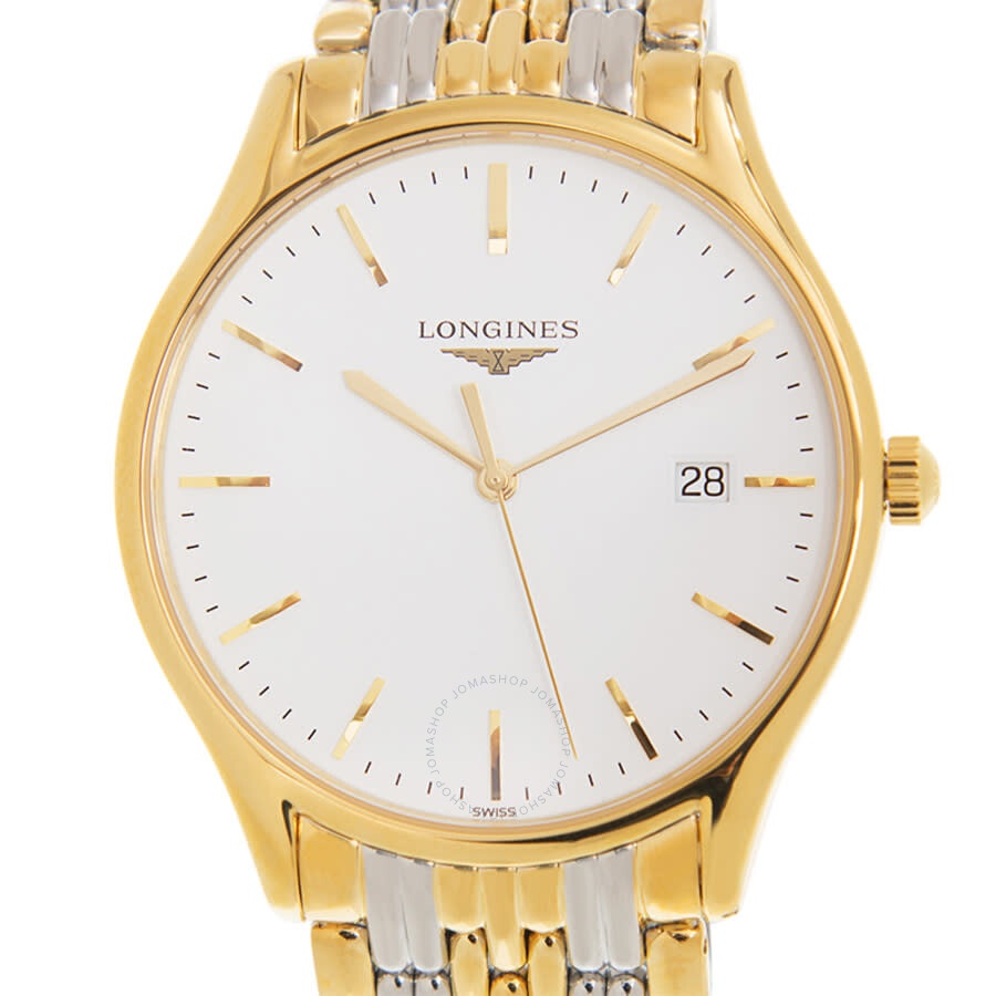 Longines Lyre Quartz White Dial Men's Watch L4.859.2.12.7 - 2