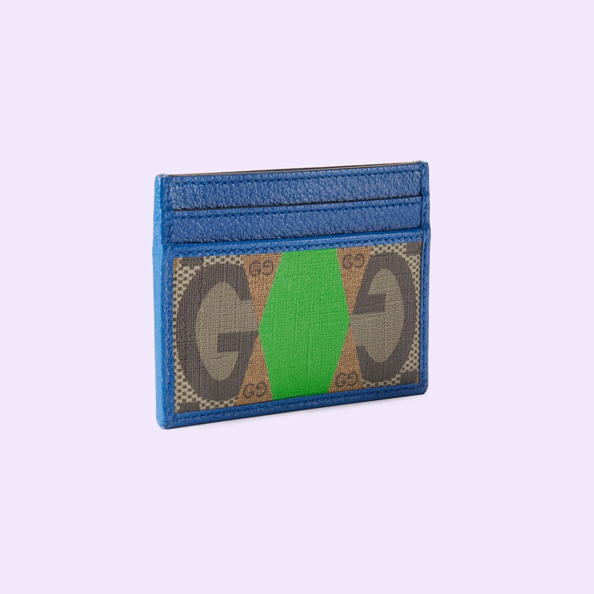 GG rhombus print card case - 5