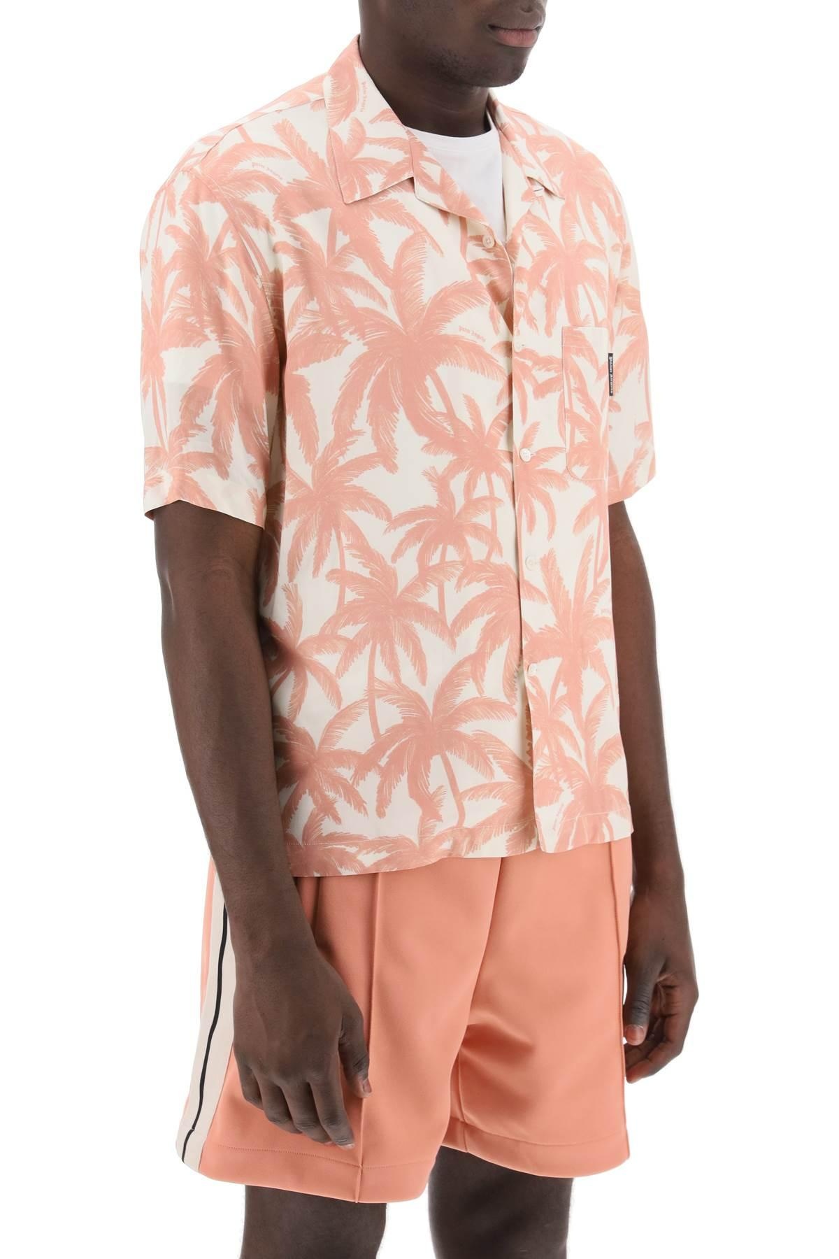 Bowling shirt with Palms motif - 3