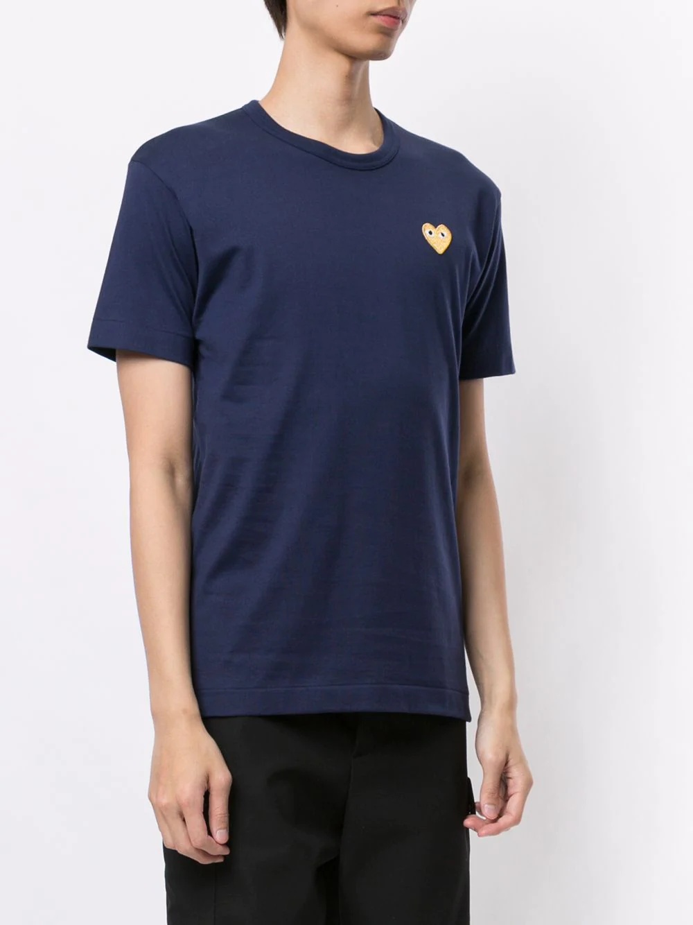 embroidered logo T-shirt - 3