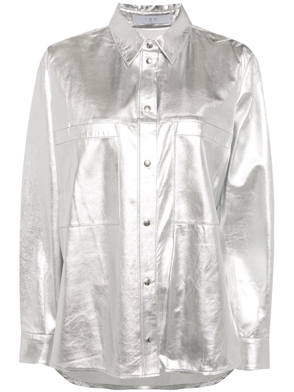 Nazil leather overshirt - 1