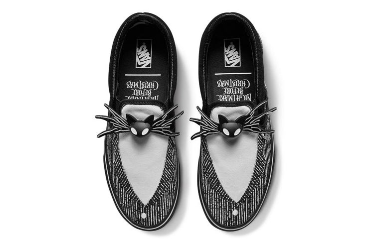 Vans The Nightmare Before Christmas x Classic Slip-On 'Jack Skellington Bowtie' VN0A4BV3T4V - 3