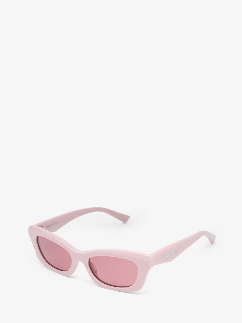 McQueen Logo Geometric Sunglasses - 2