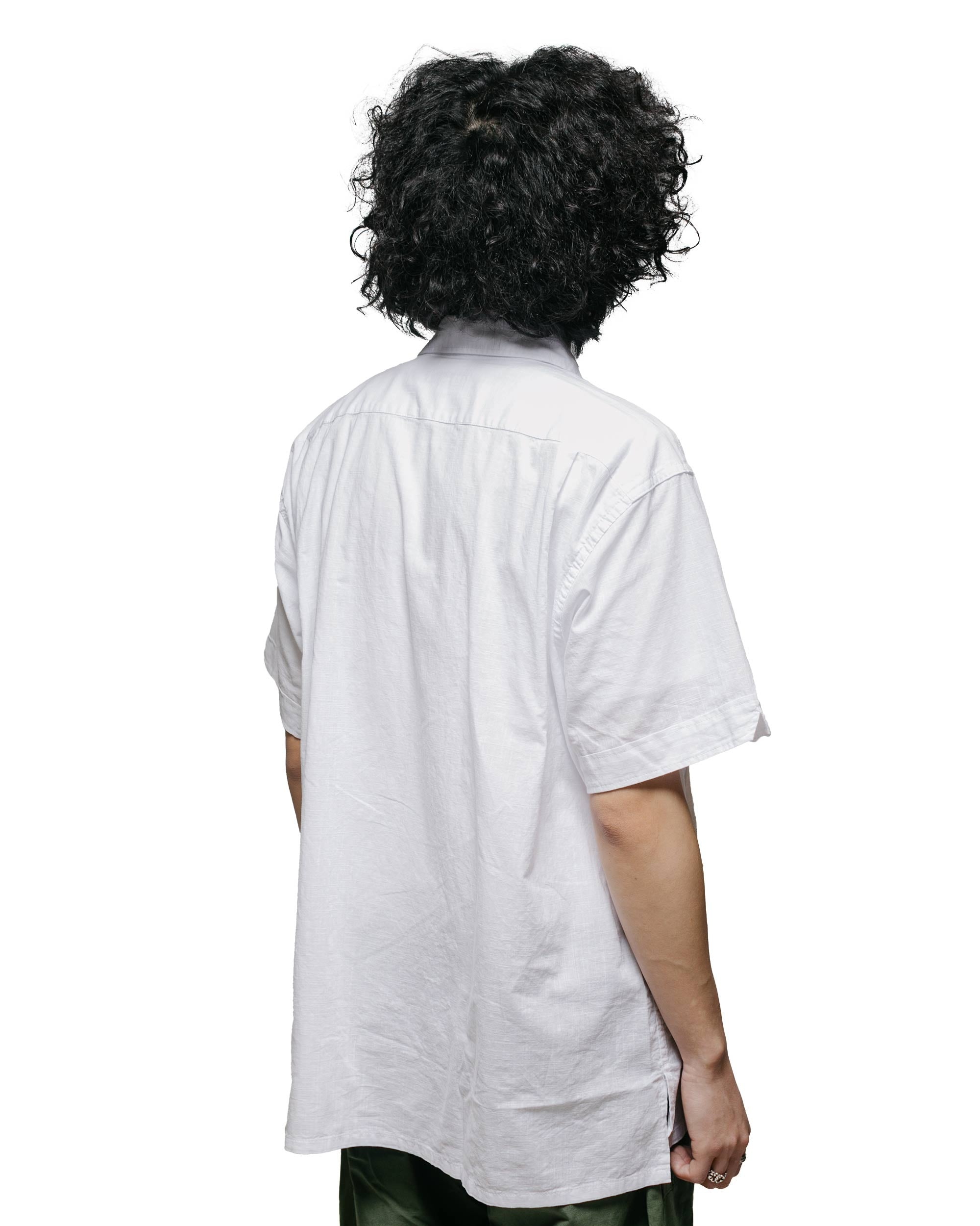 Camp Shirt White Cotton Handkerchief - 3