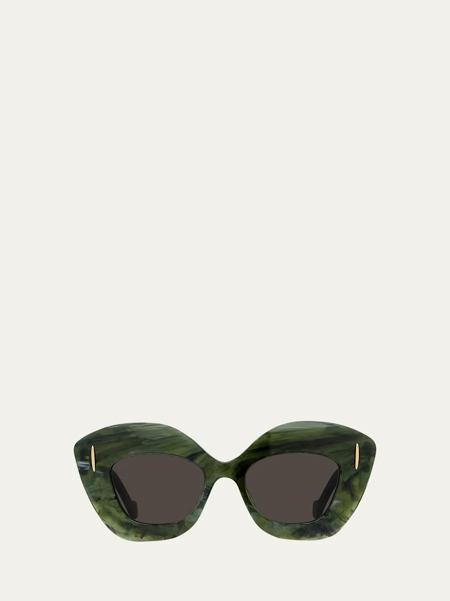 Anagram Acetate Butterfly Sunglasses - 1