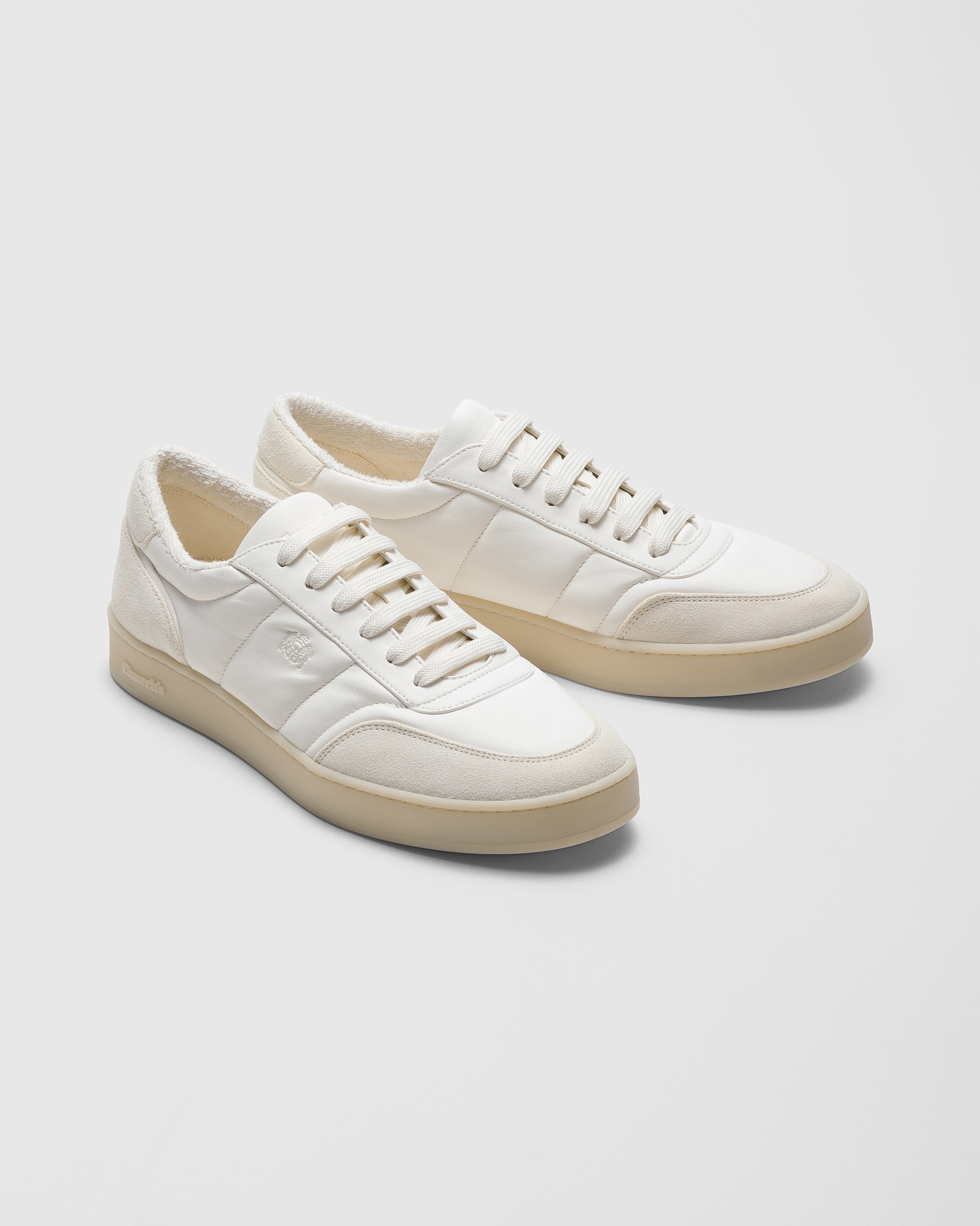 Nappa Leather and Suede Sneaker - 2