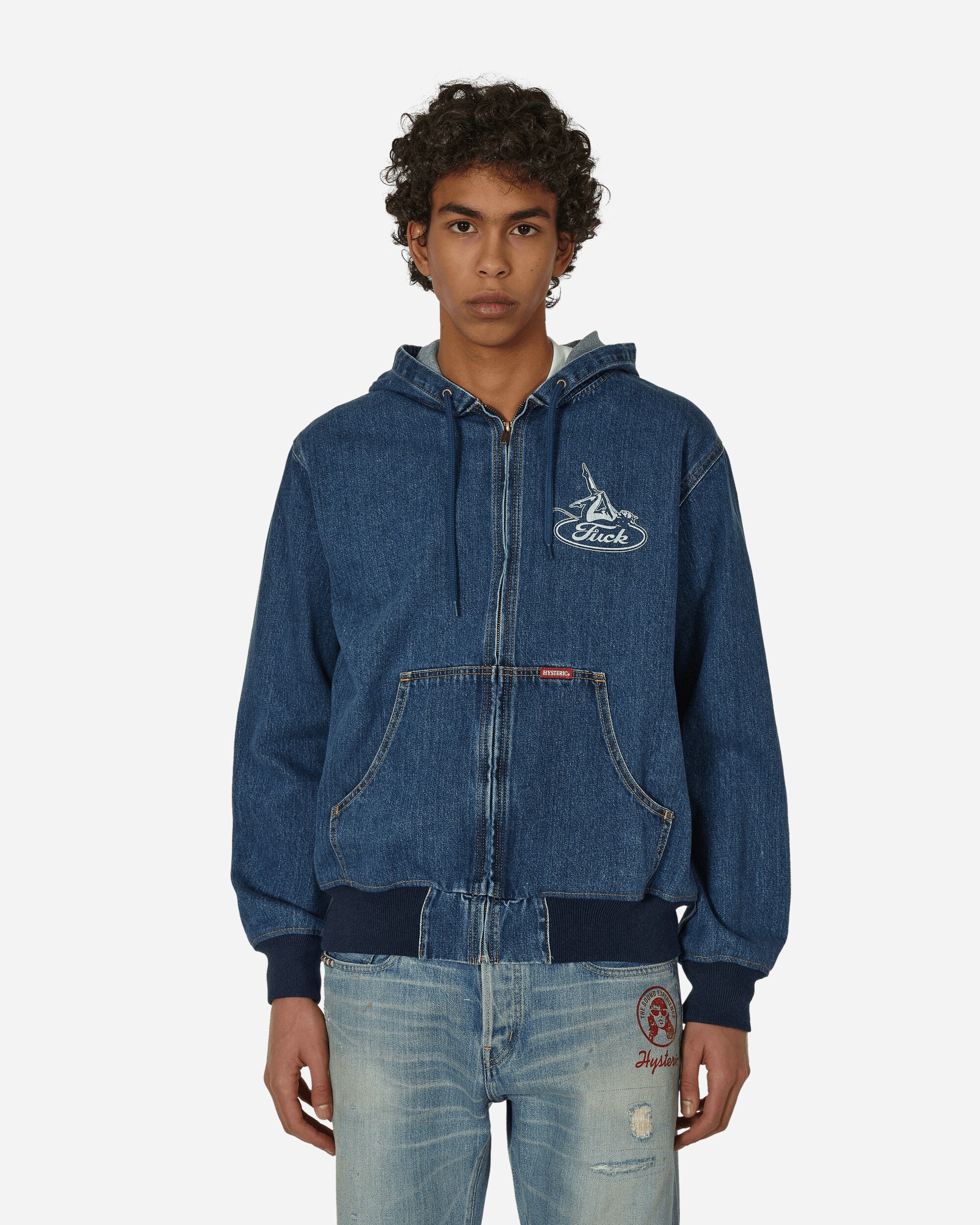 Badsville Denim Parka Indigo - 1