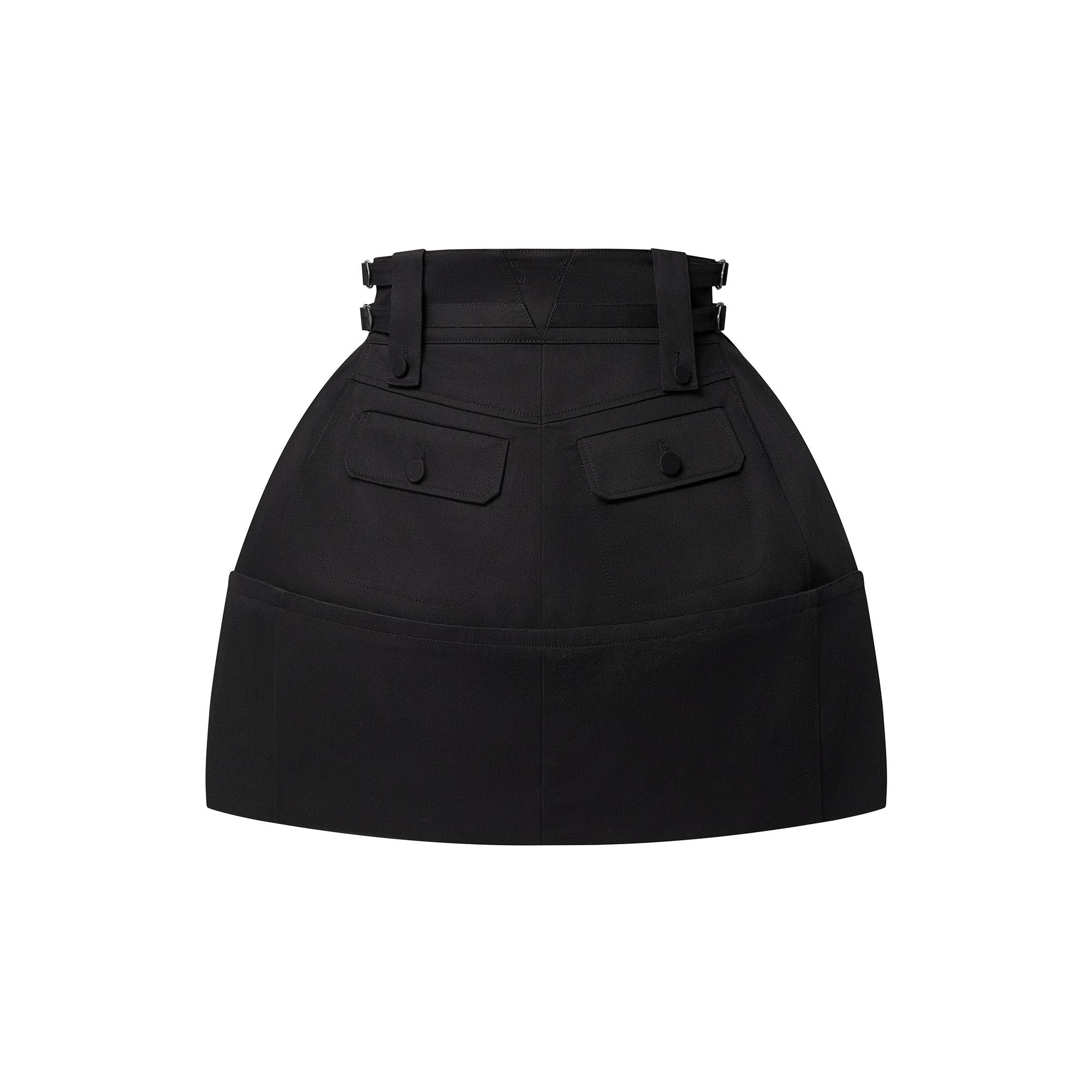 Exaggerated Mini Skirt - 3