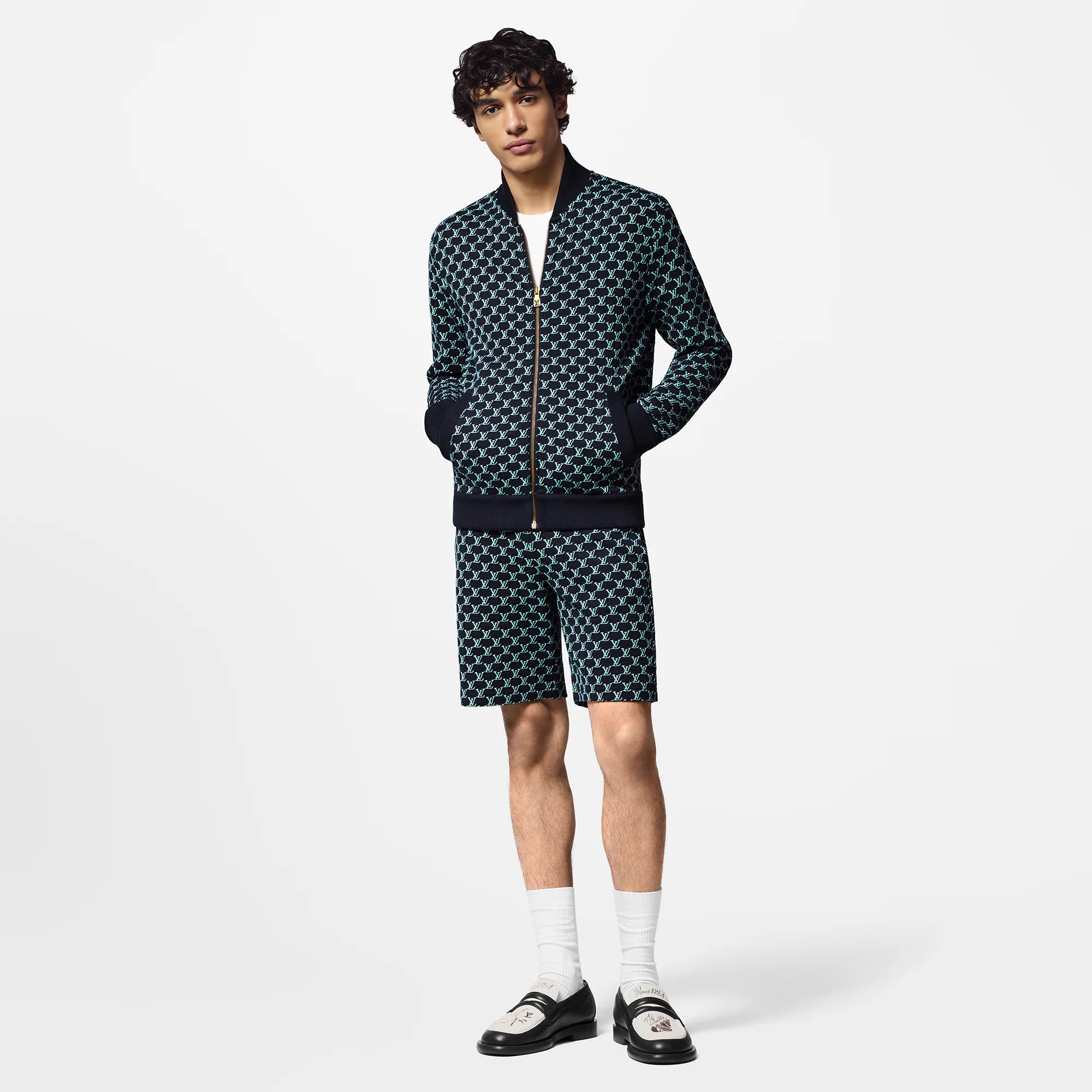 Double Face Cotton Jersey Bomber - 4