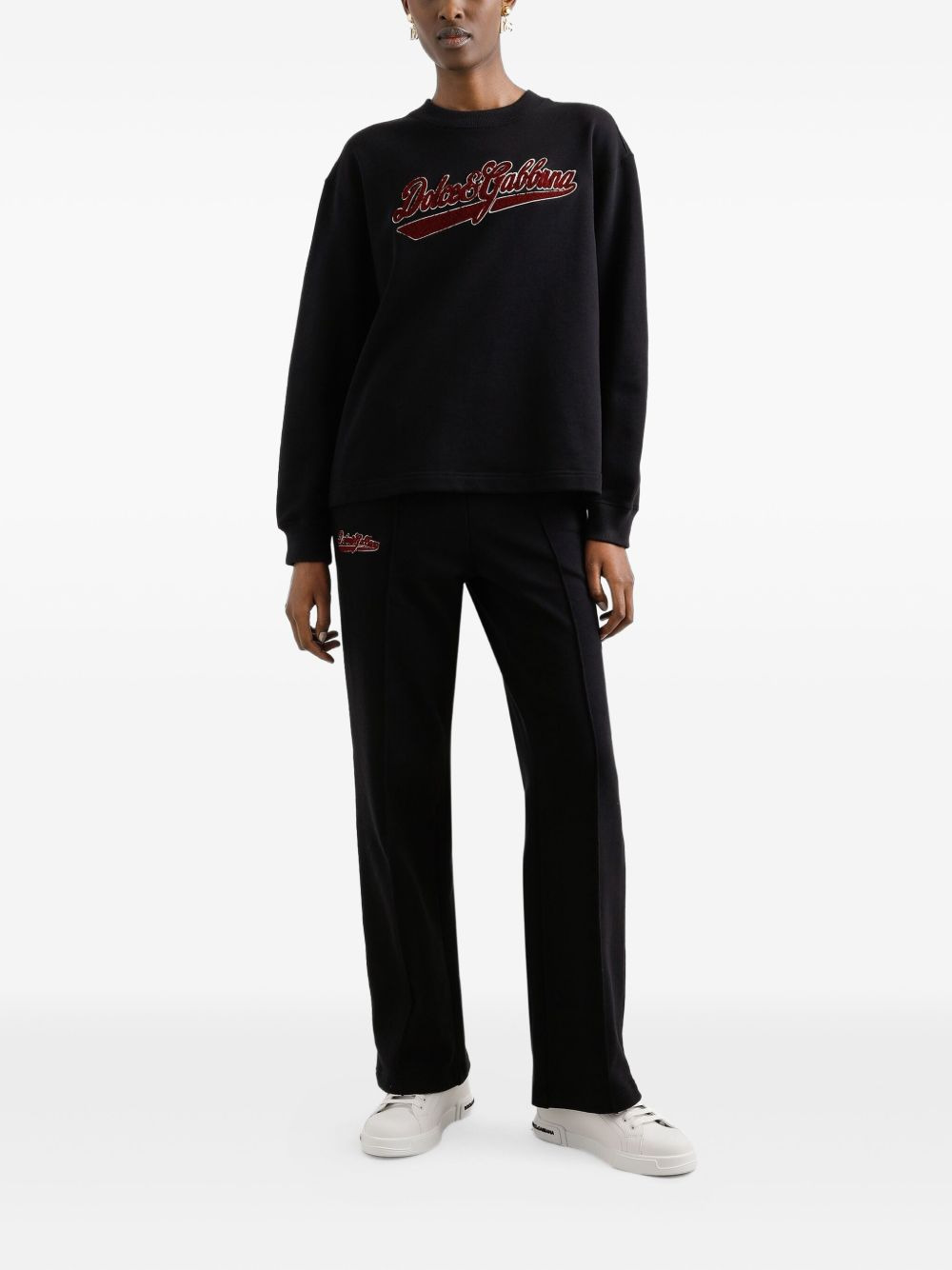 logo-patch track pants - 2