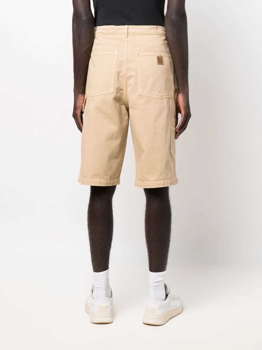 logo-patch Bermuda shorts - 4