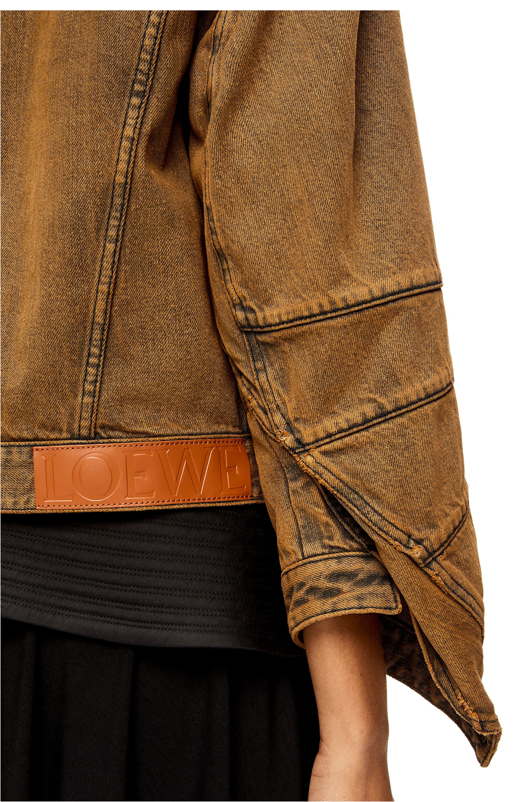 Twisted jacket in denim - 5
