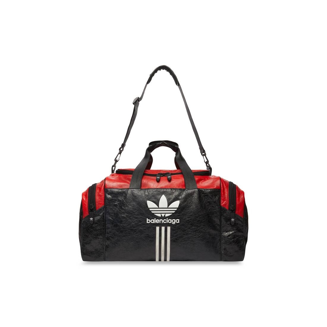 Men's Balenciaga / Adidas Gym Bag  in Black - 6