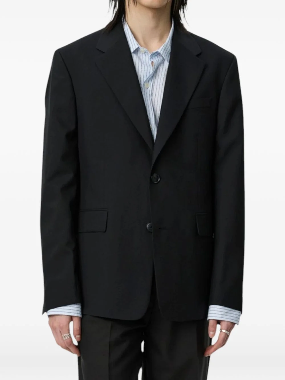 single-breasted blazer - 1