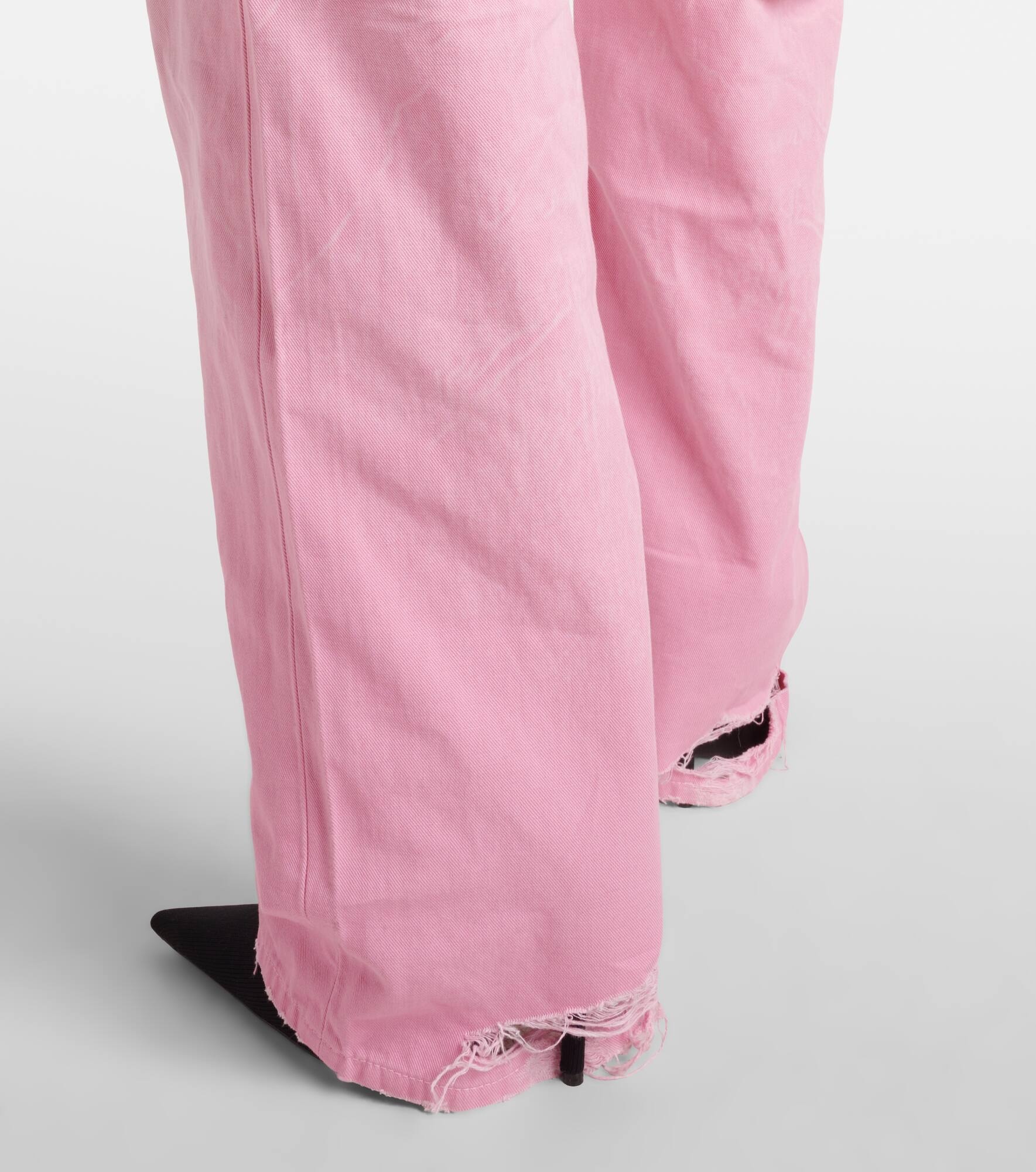 High-rise wide-leg jeans - 5