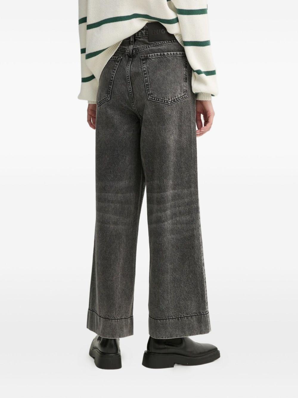 wide-leg jeans - 2