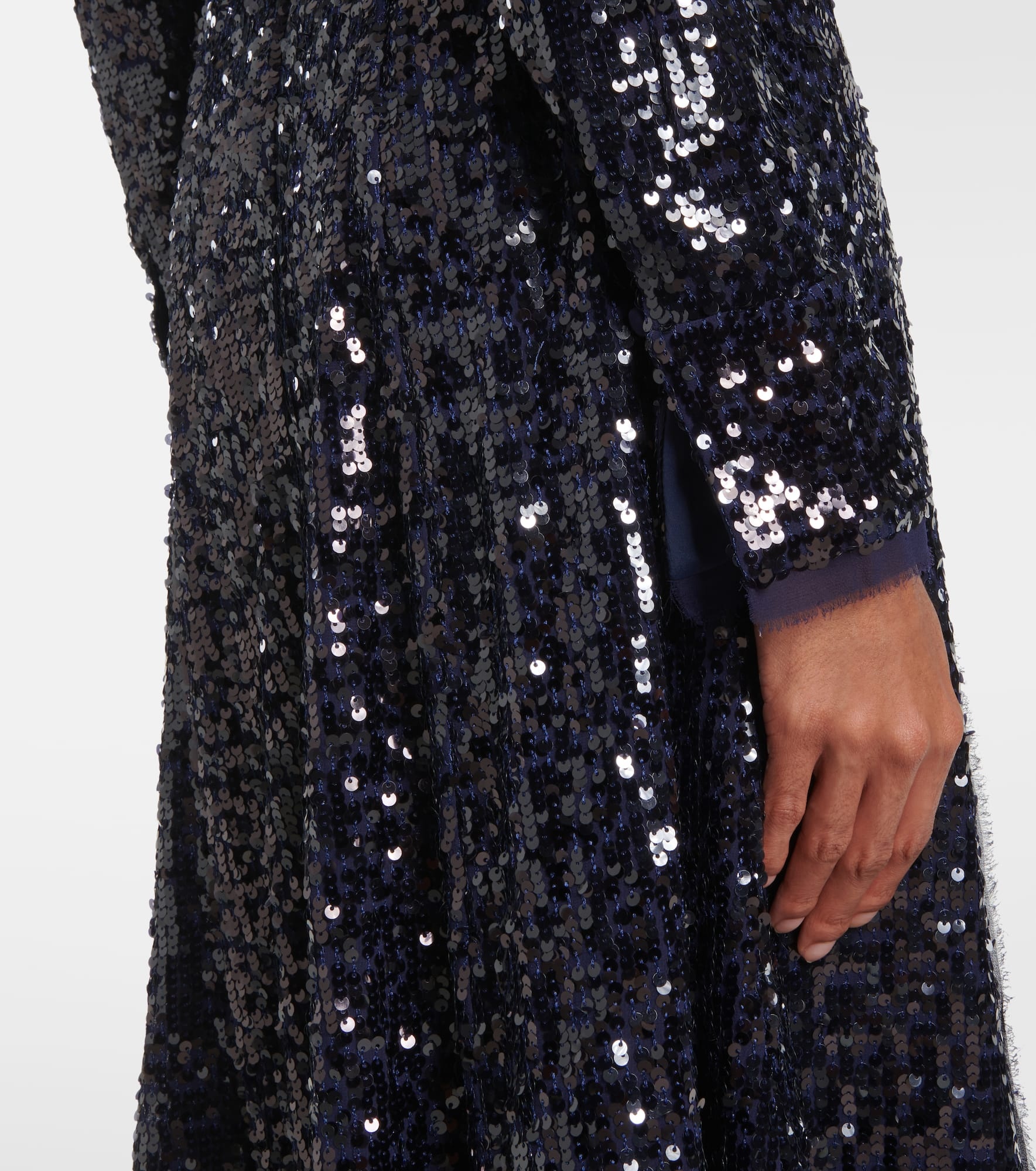 Sequined midi dress - 5