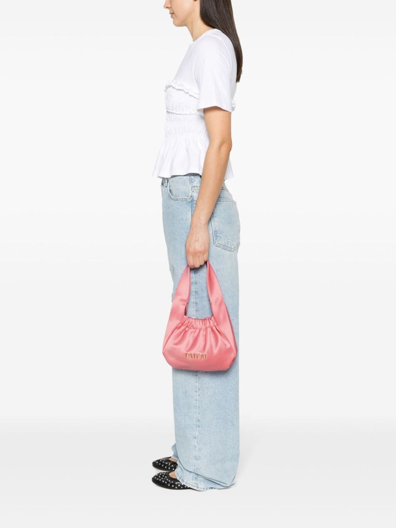 PATOU Le Biscuit satin tote bag outlook