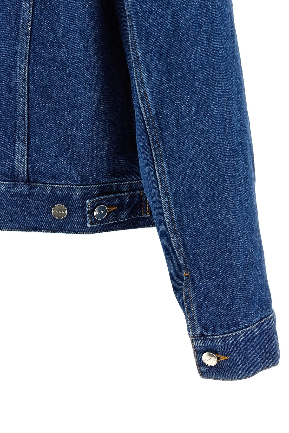 Horsebit denim jacket - 4
