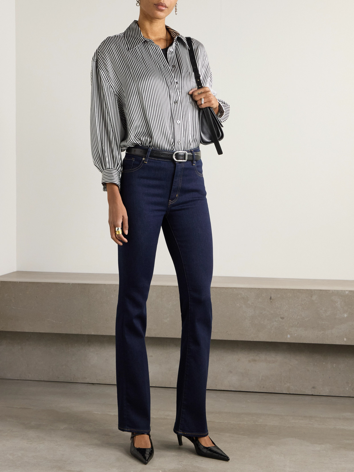 Reboot Super Stretch High-rise Bootcut Jeans - 2