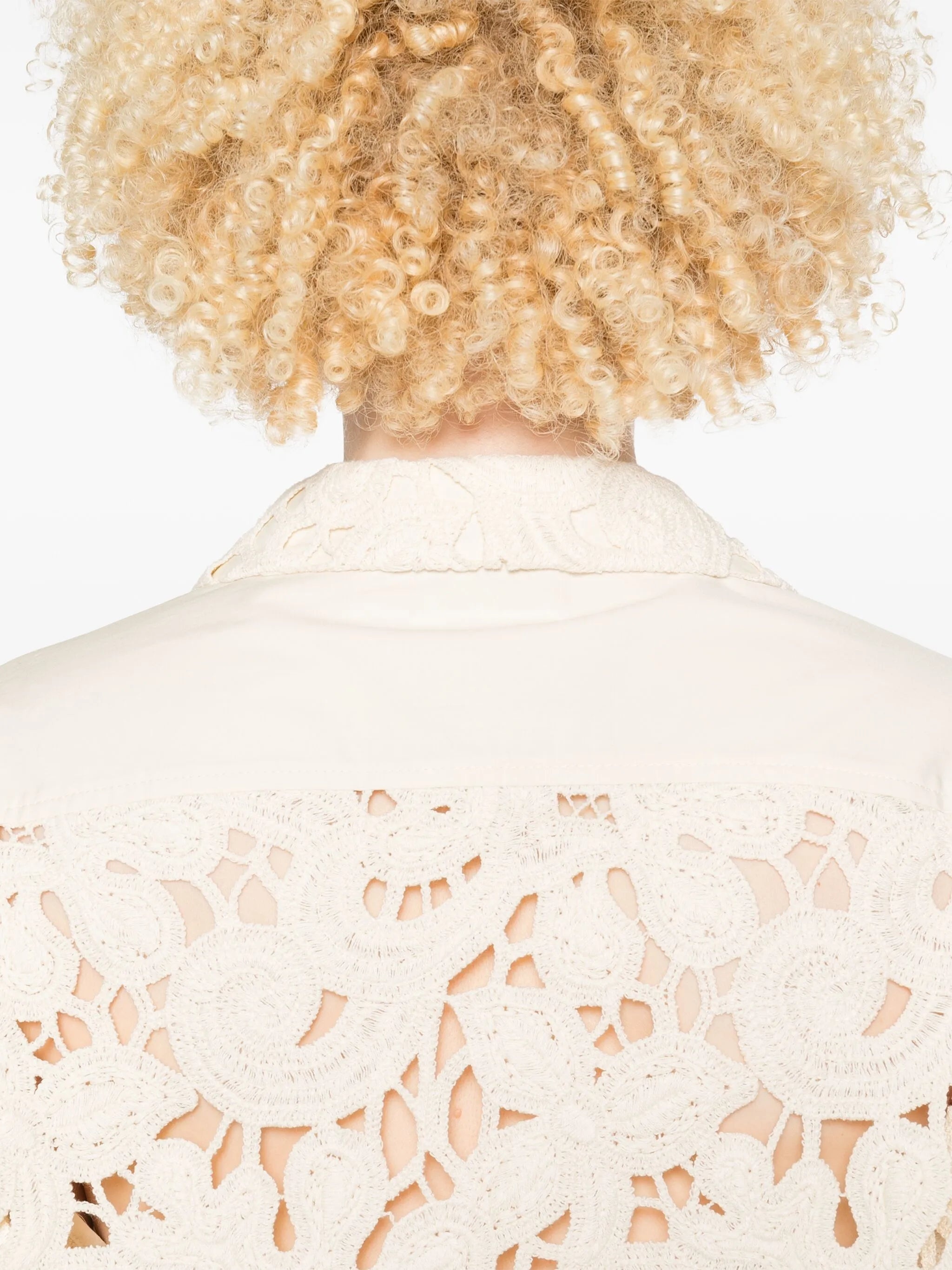 Floral Macramé Shirt - 3