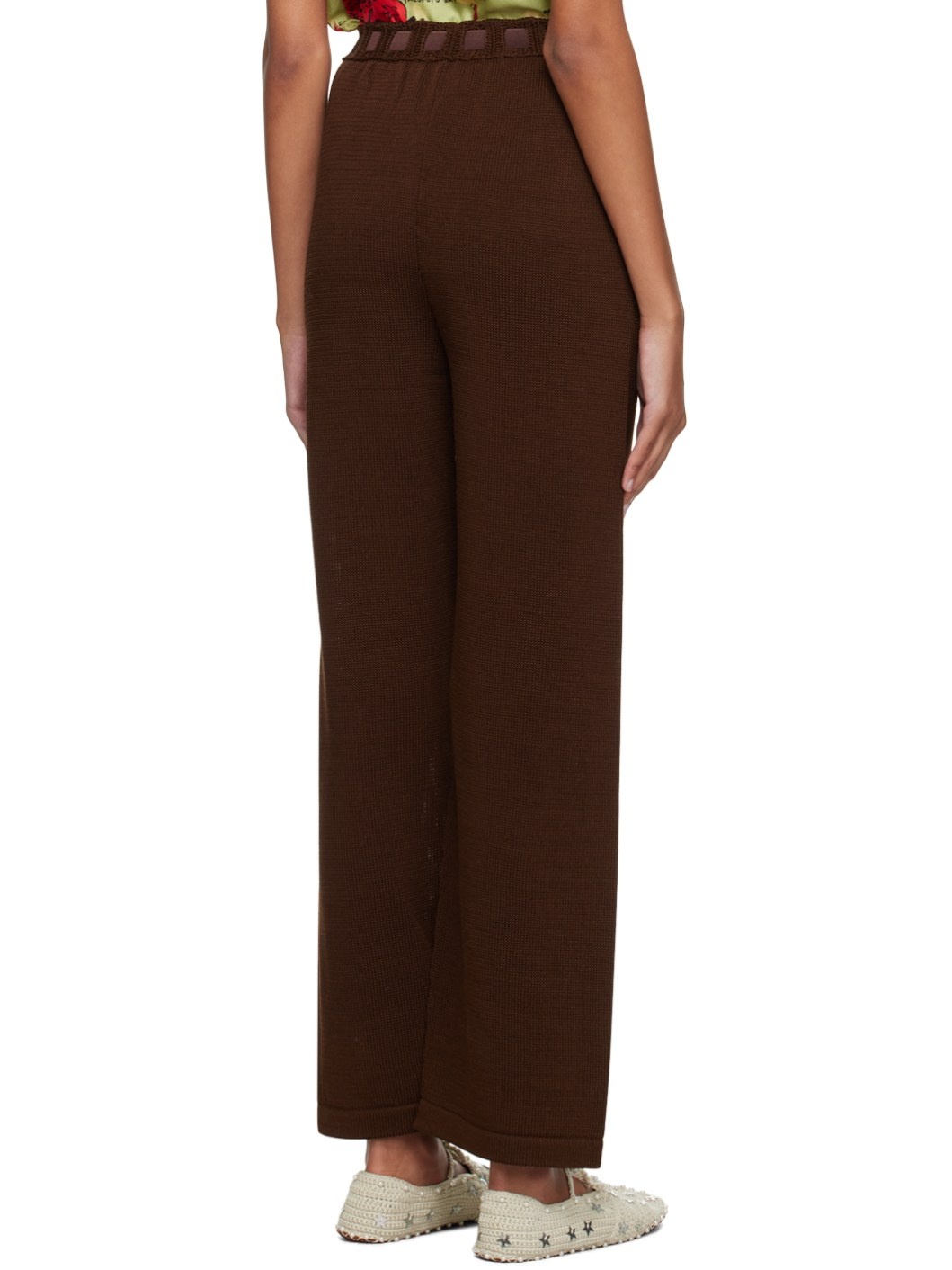 Brown Johnny Knit Trousers - 3