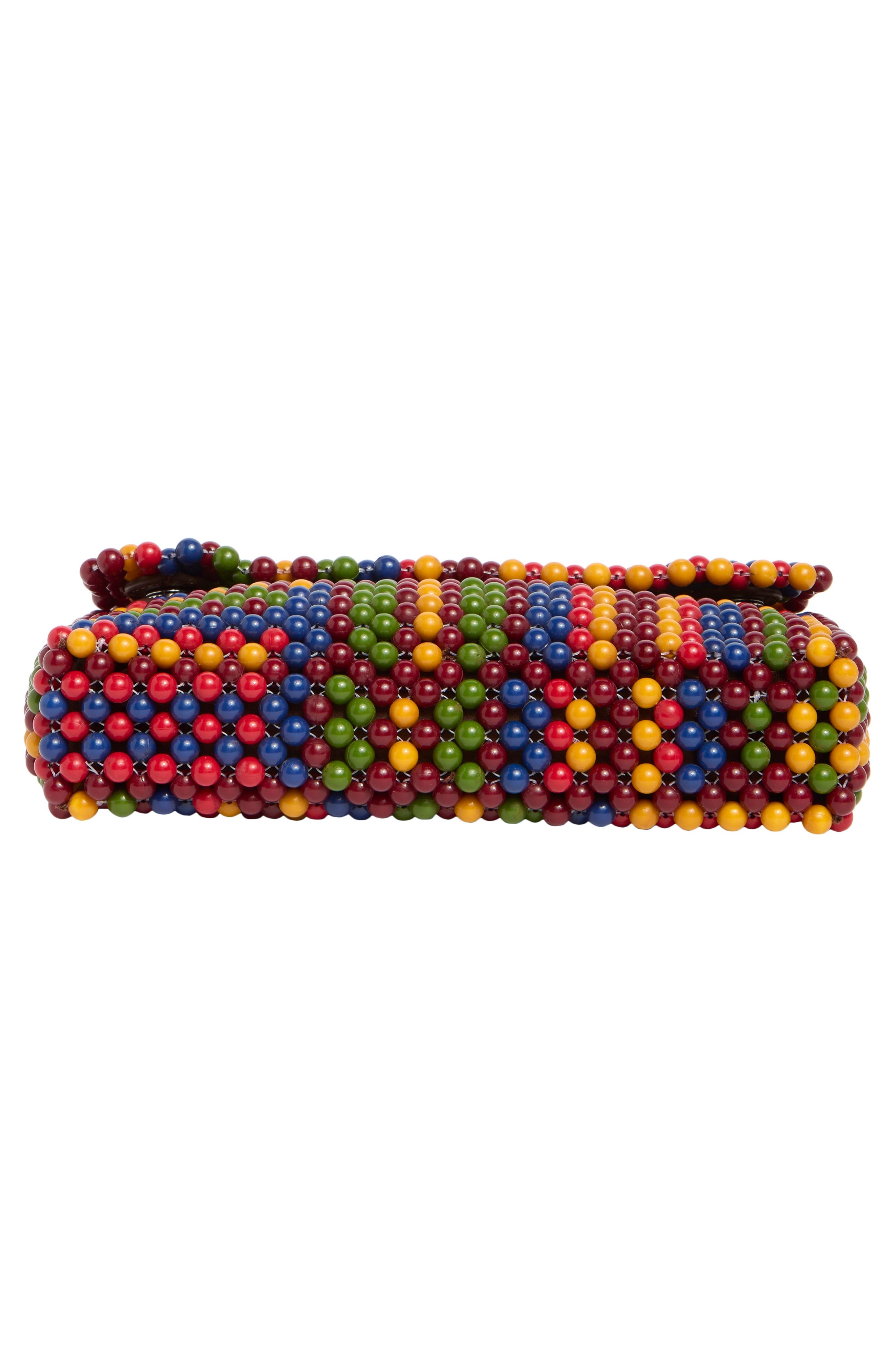 STAUD Timmy Beaded Shoulder Bag in Jungle Stripe at Nordstrom - 7