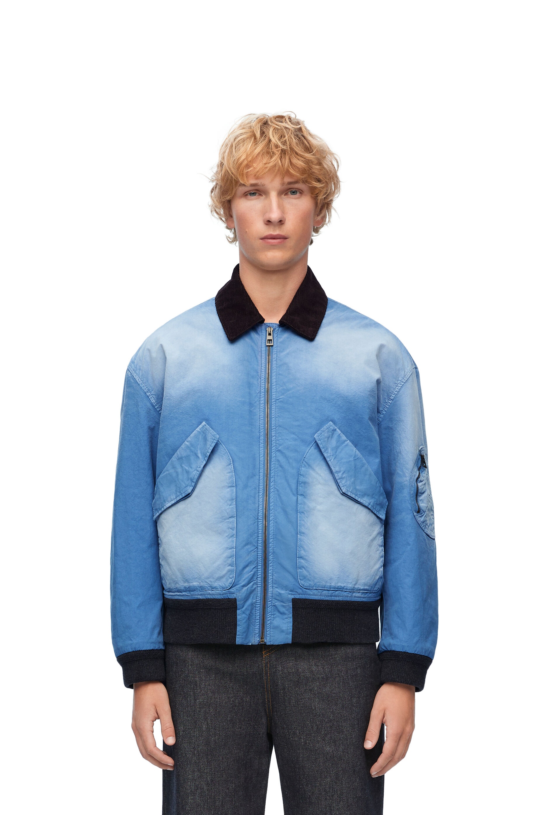 Bomber jacket in cotton - 3