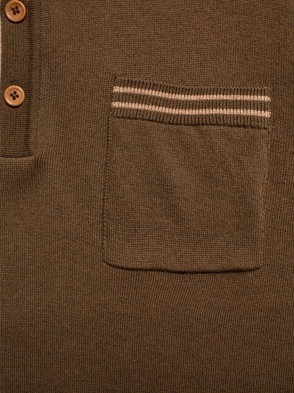 Frippe Polo Club Shirt Olive - 5