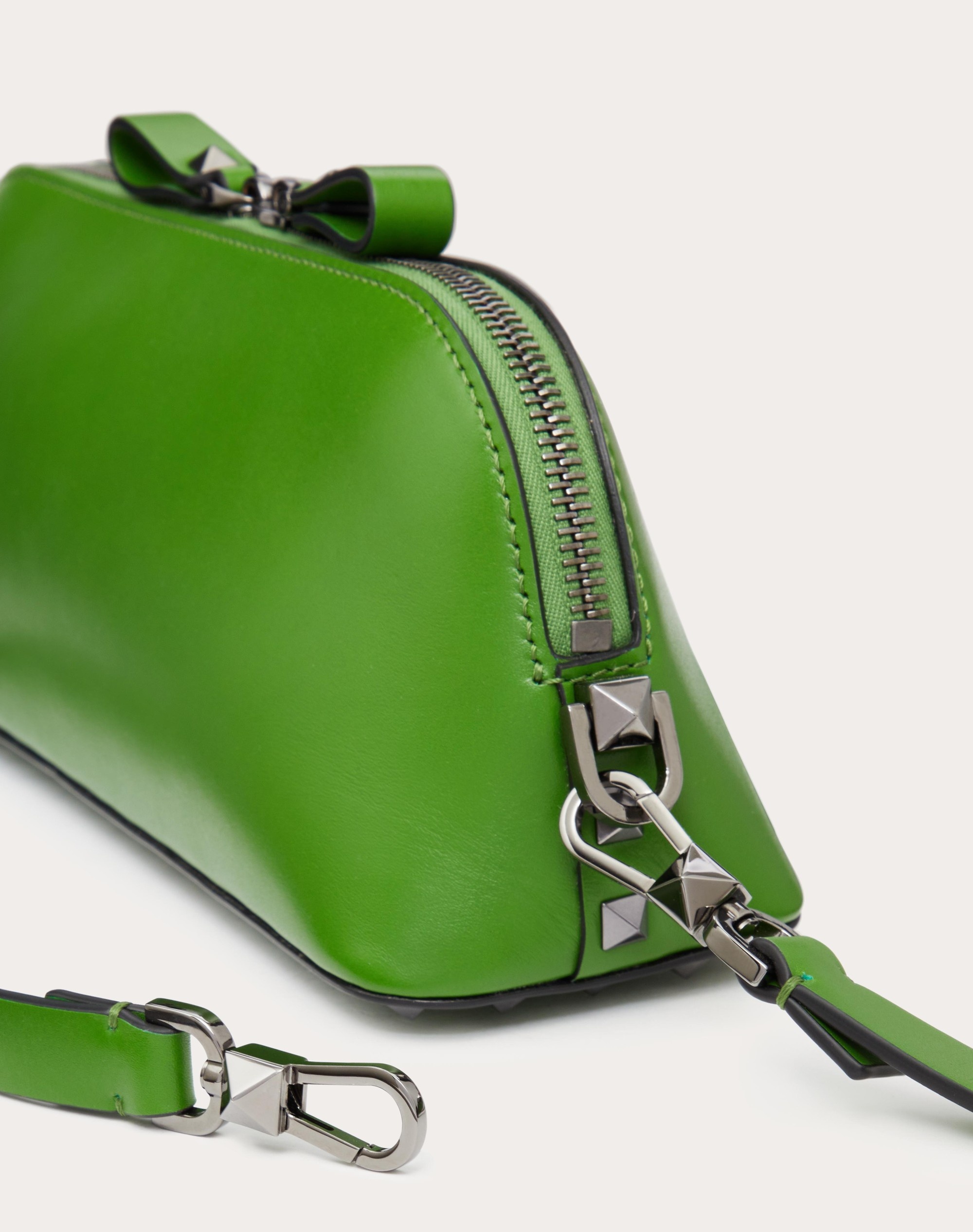 ROCKSTUD CALFSKIN CLUTCH - 8