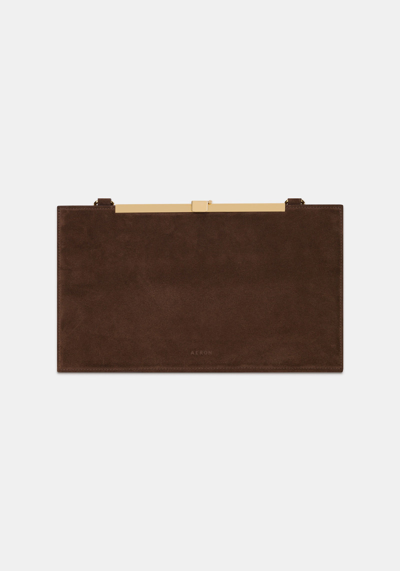 EDEN
Suede Leather evening clutch 3