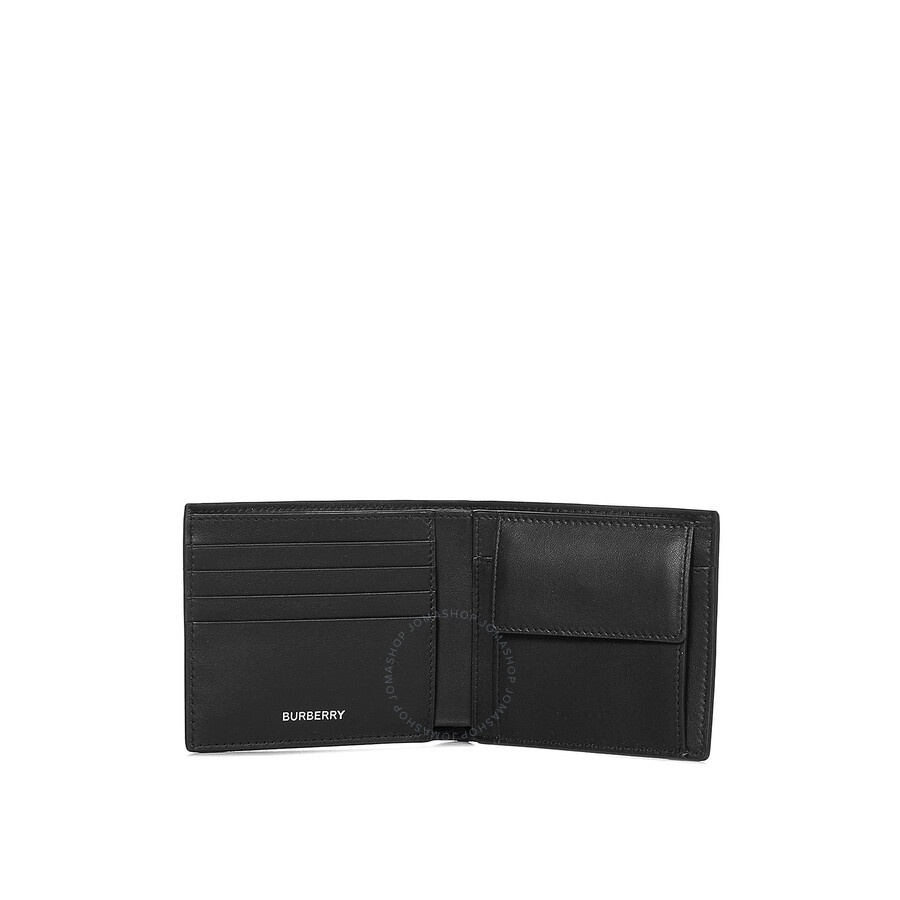 Burberry Archive Beige Men's Vintage Check Bi-Fold Coin Wallet - 3