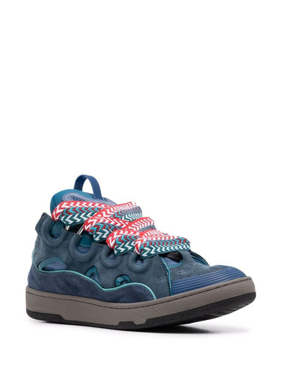 Lanvin Curb lace-up sneakers outlook