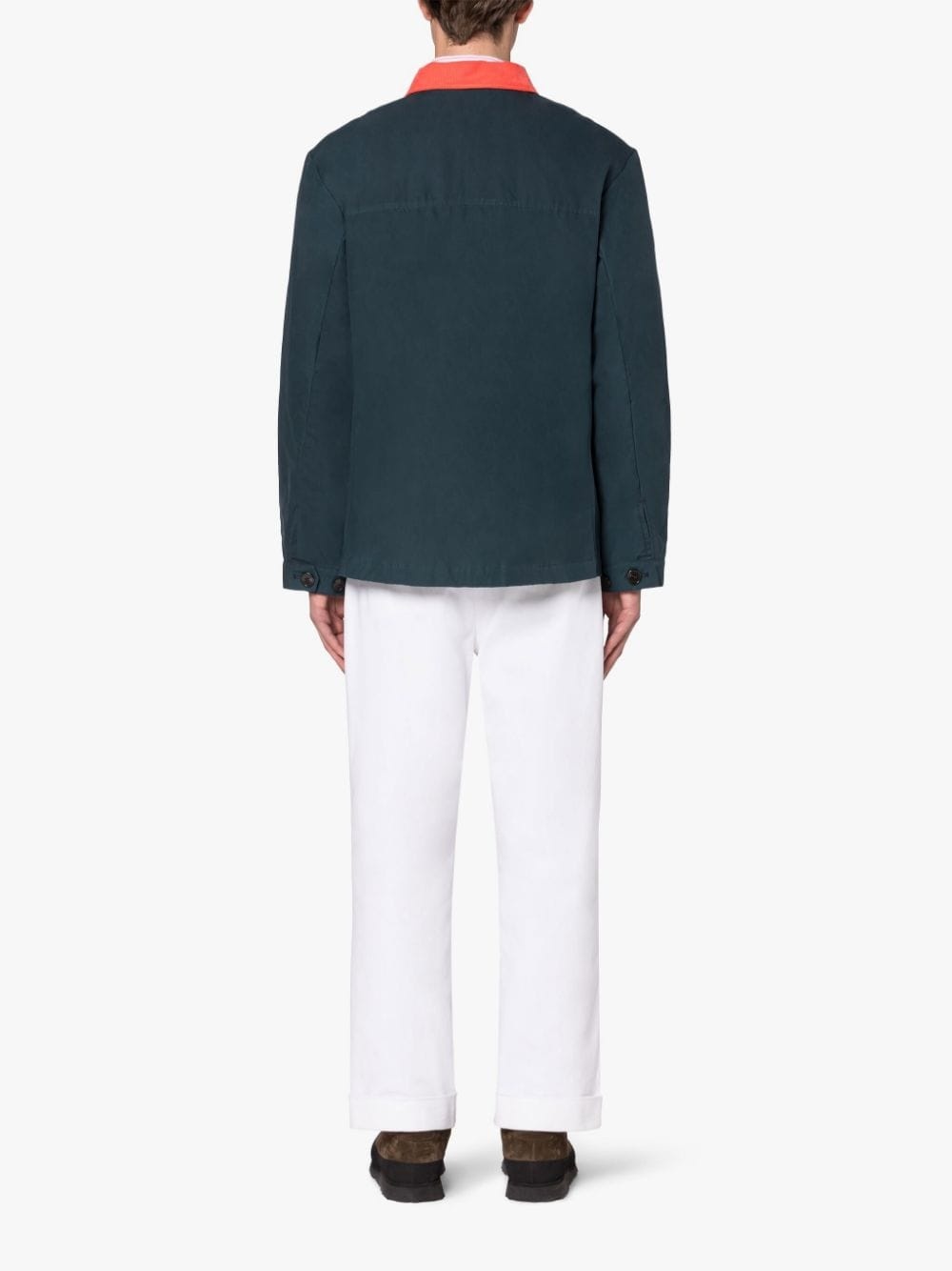 DRIZZLE INDIGO WAXED COTTON CHORE JACKET - 3