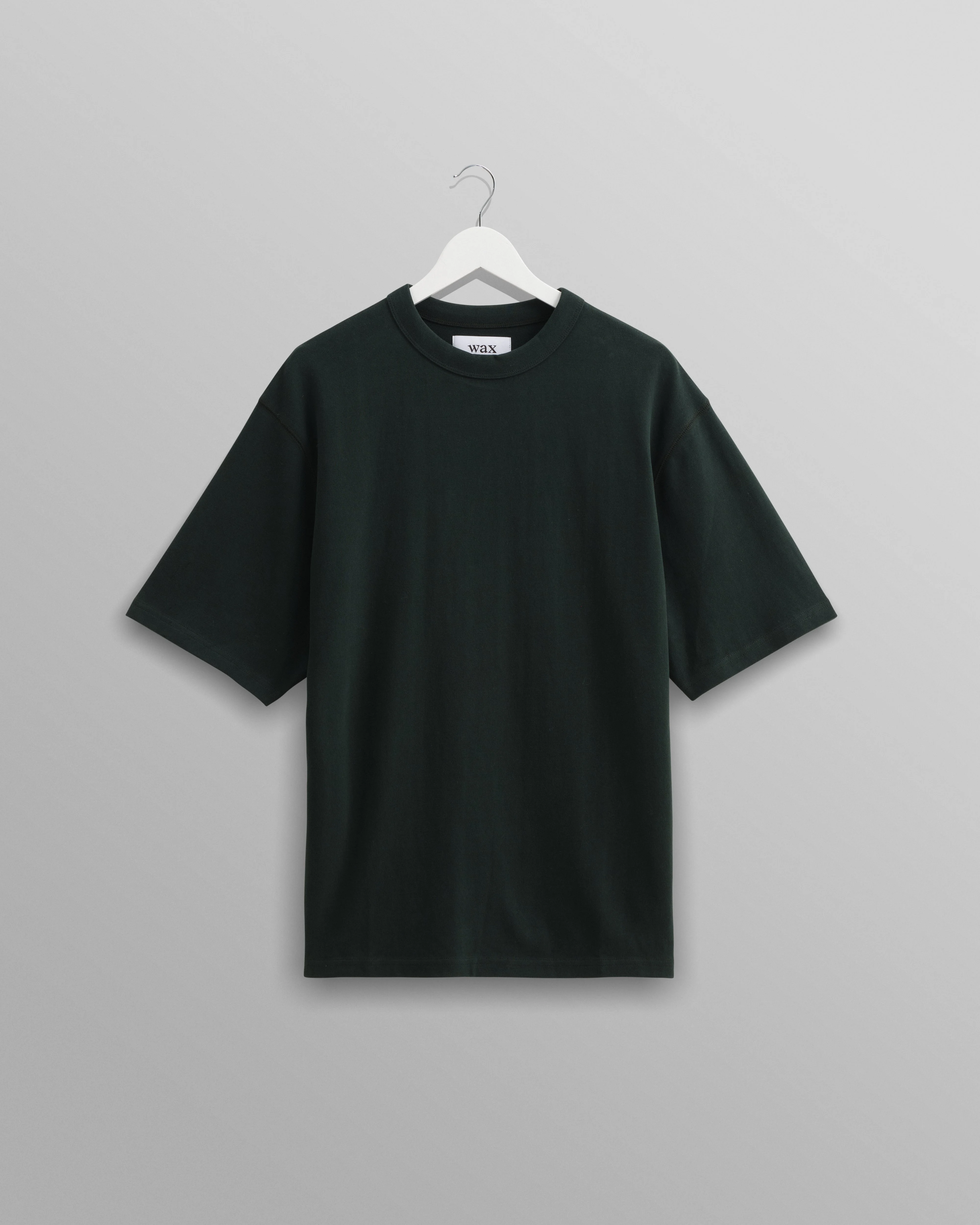 Milton - Dark Green Emerised Organic Cotton T-Shirt - 1