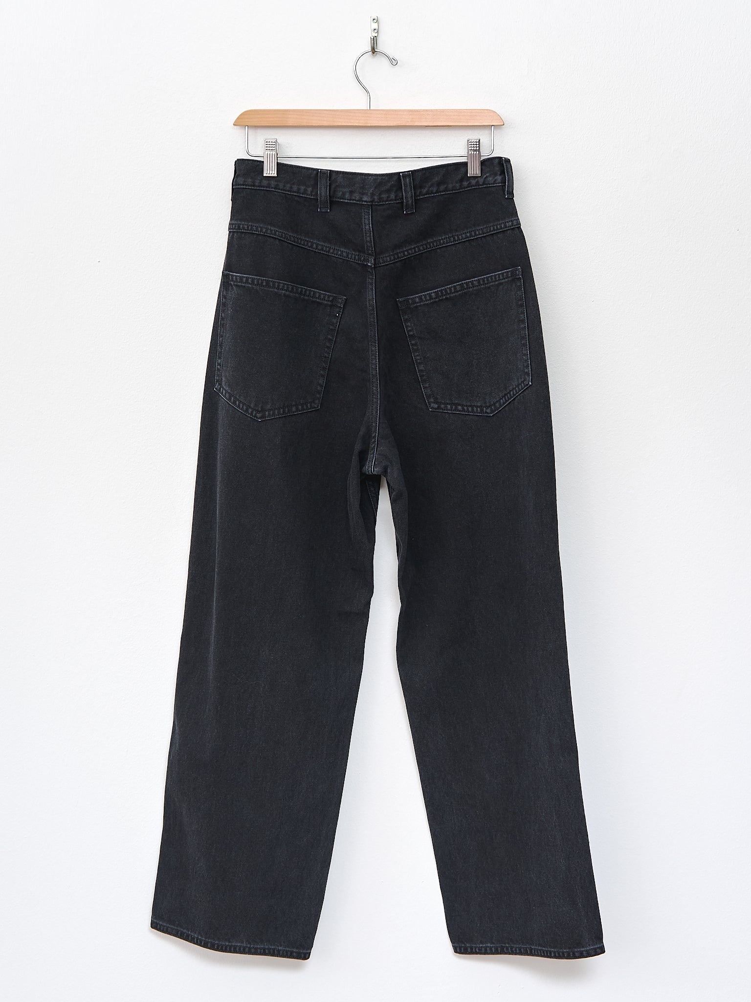 Peggy Denim - Black Cotton Denim - 7