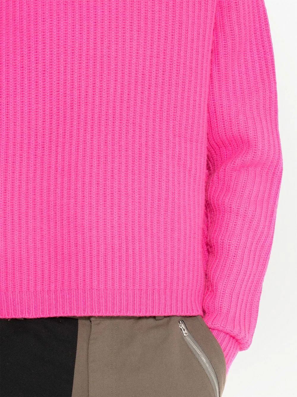 long-sleeve roll-neck jumper - 5