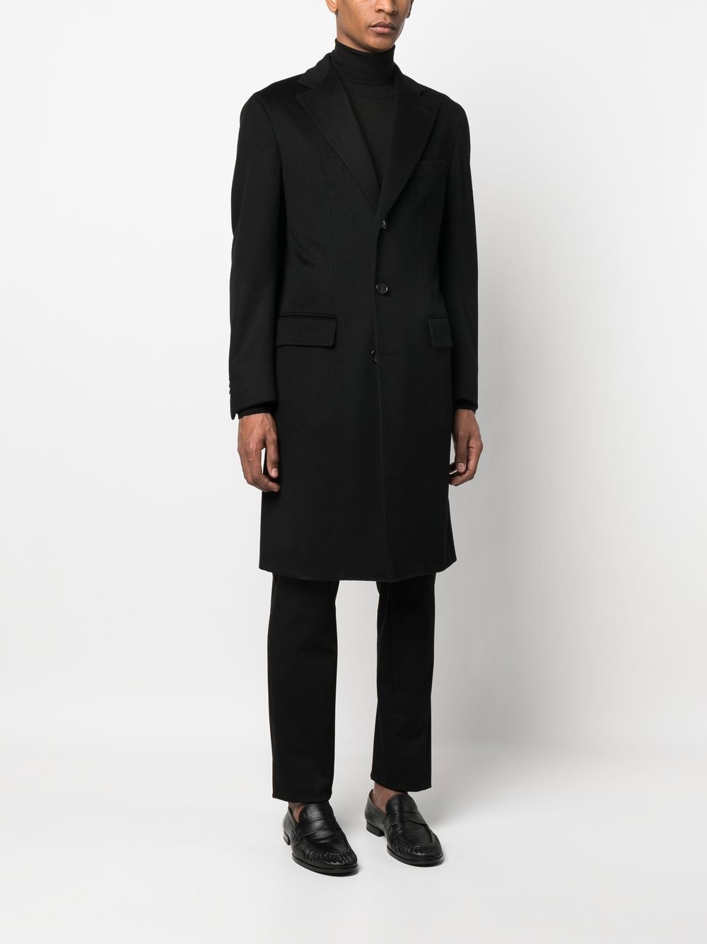 Solferino cashmere coat - 3