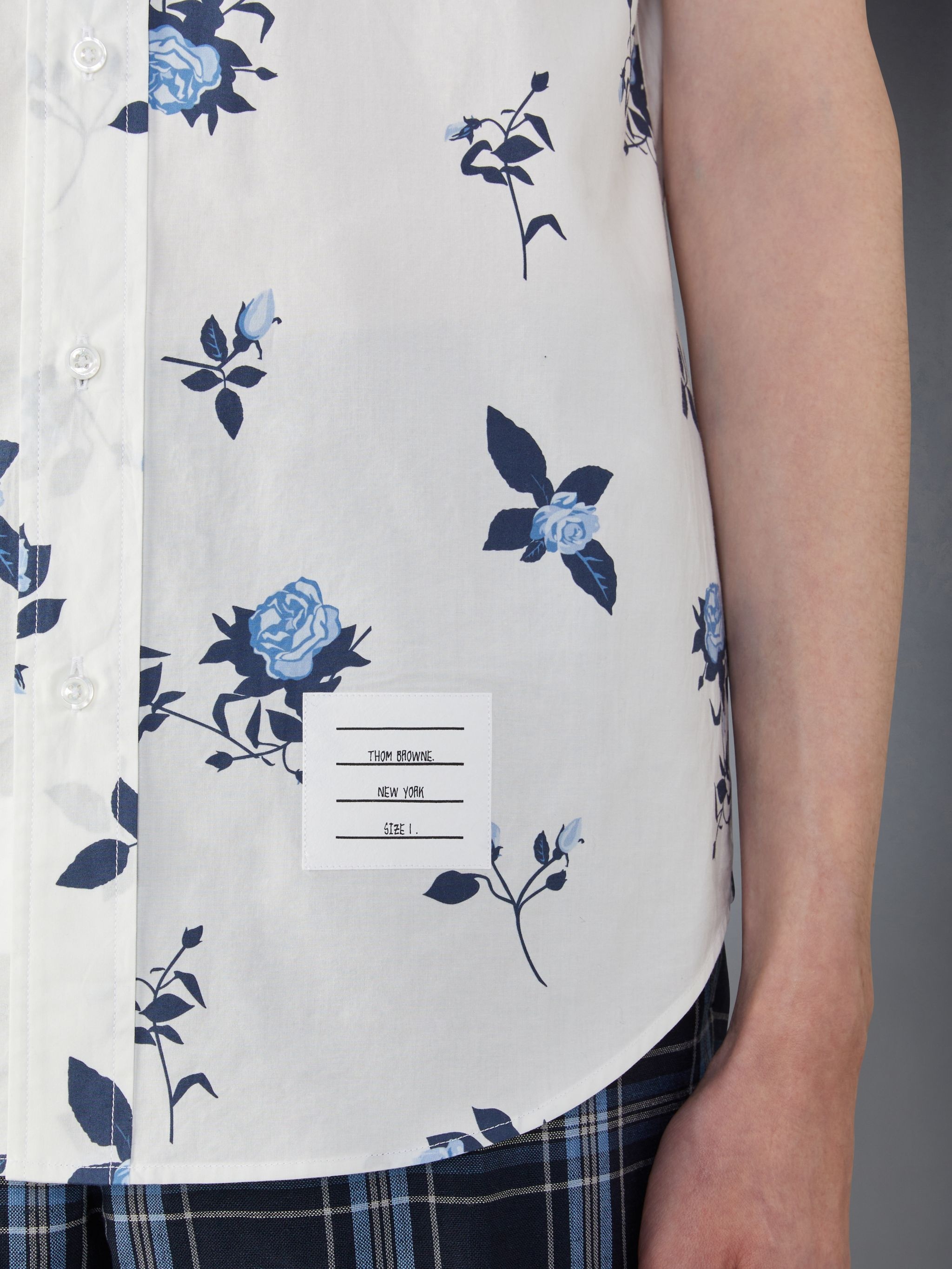 Poplin Rose Floral Shirt - 6