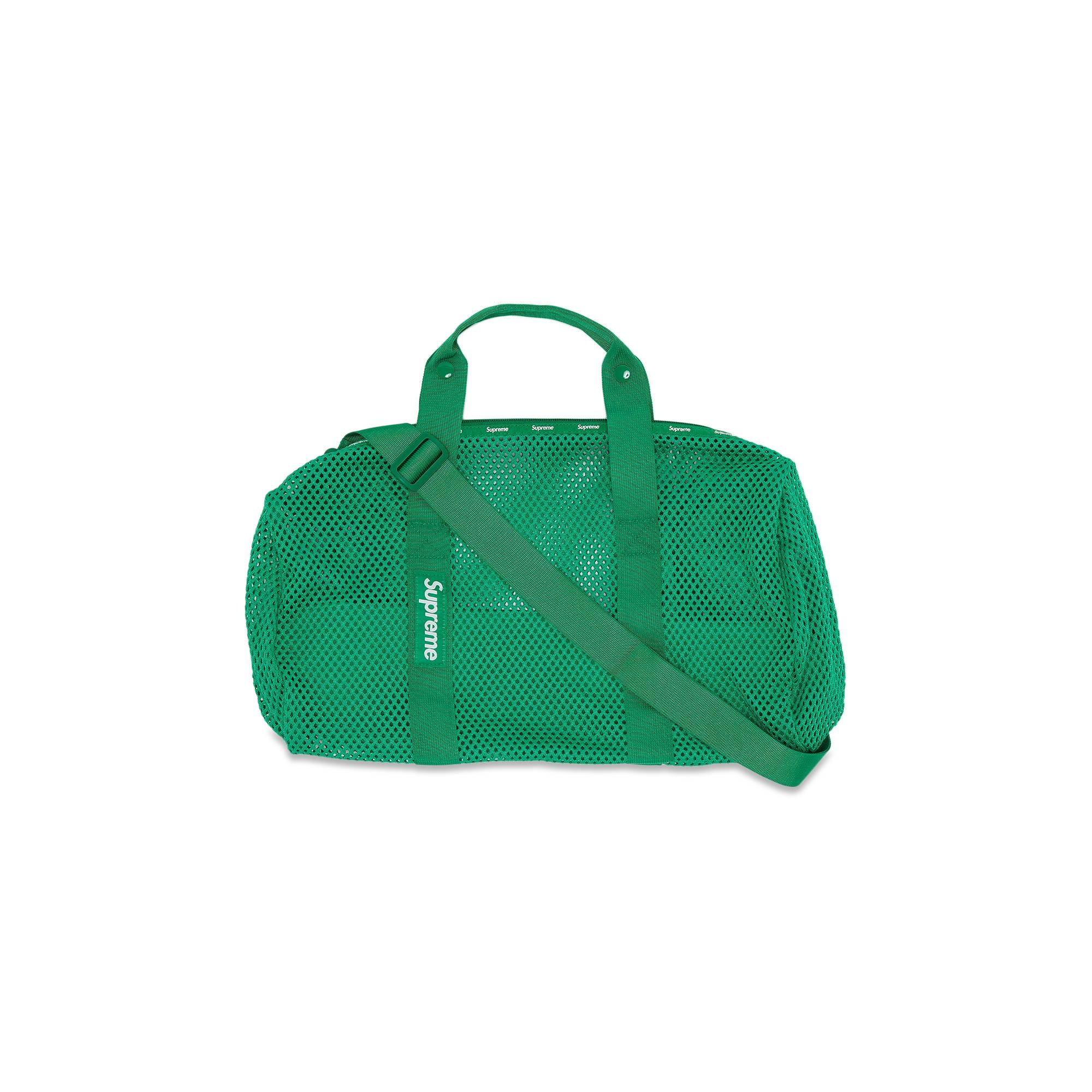Supreme Mesh Duffle Bag 'Green' - 1