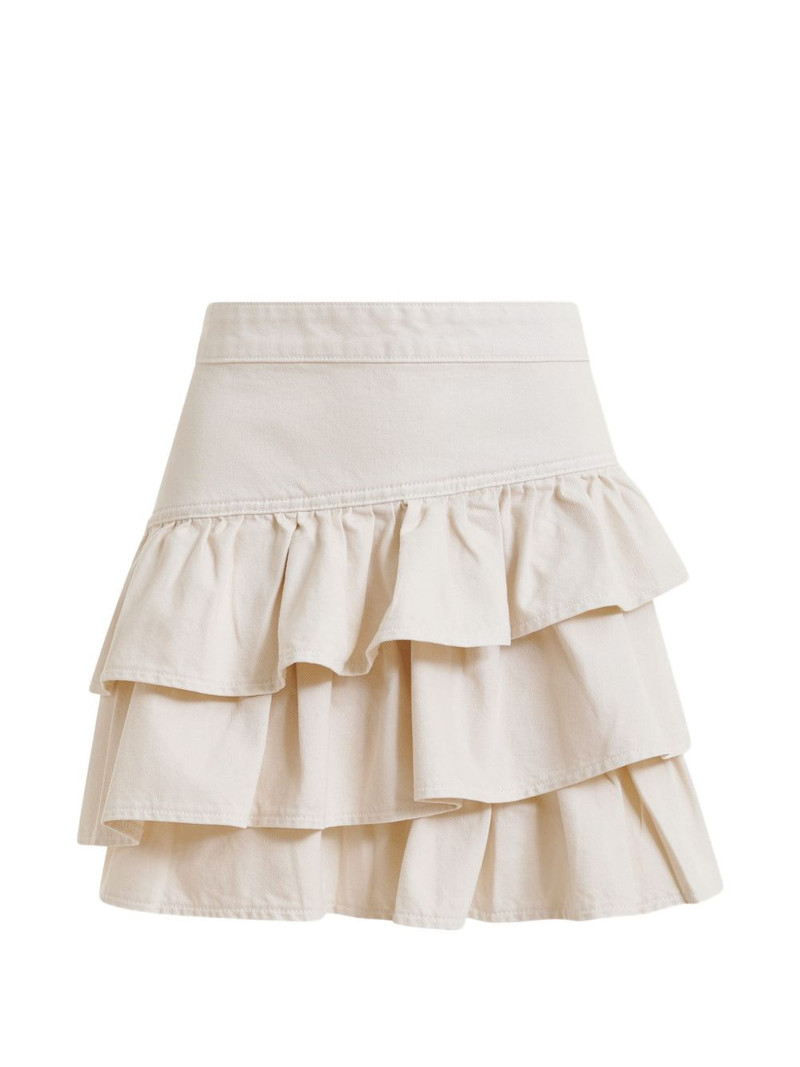 ruffled mini skirt 1