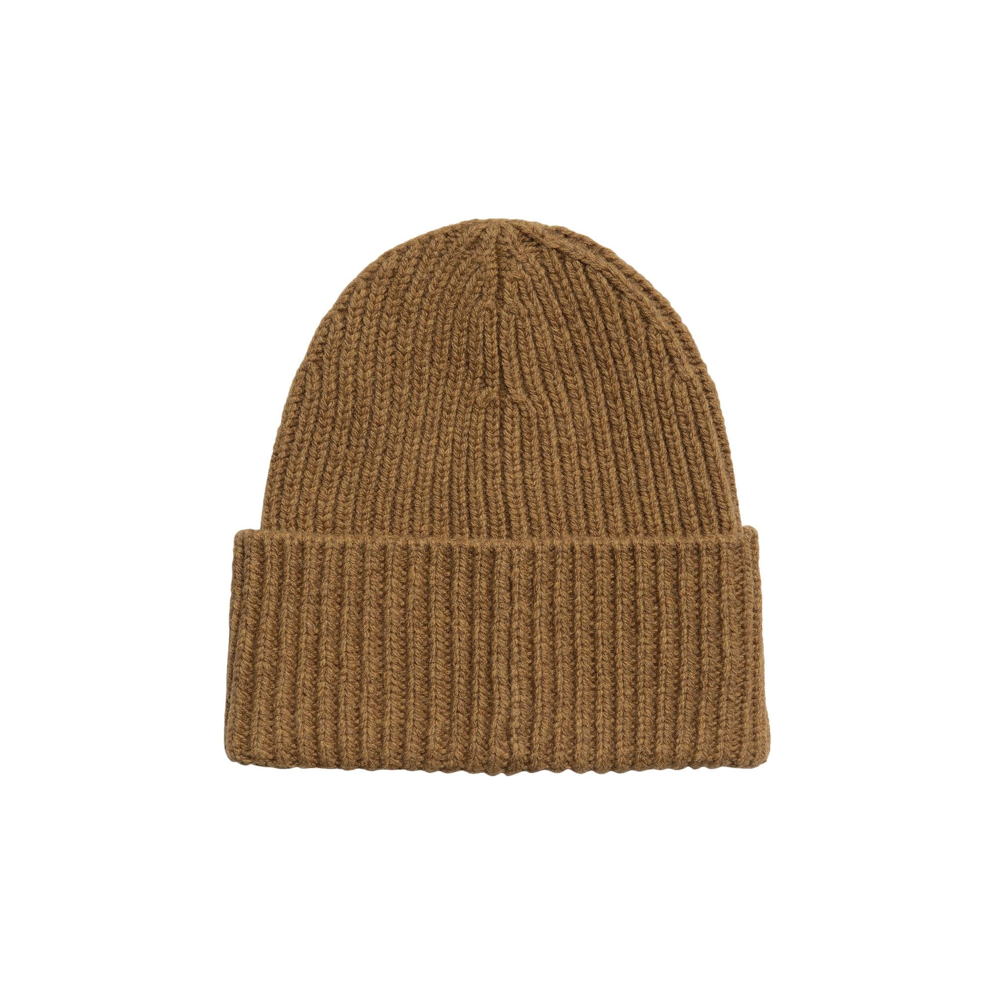 Sacai x Carhartt WIP ribbed-knit Beanie | Brown | FARFETCH